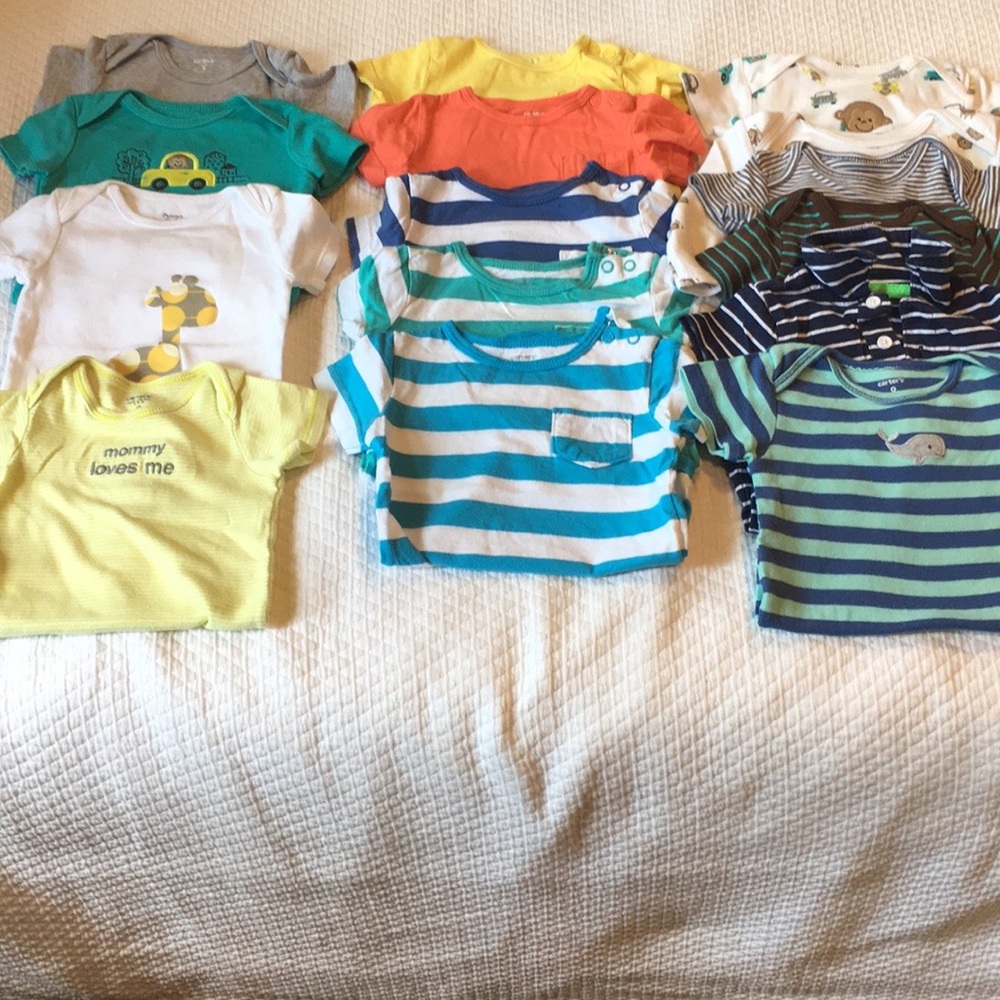 Carter’s Onesies (SET OF 15) 9 Month